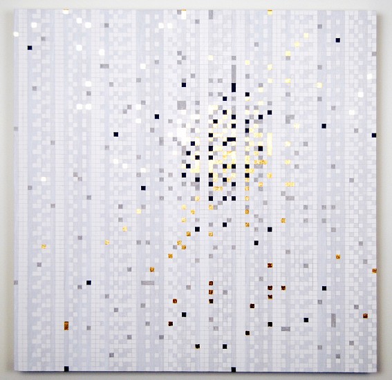 Kara Braciale, die schwärmerei
2013, gouache, graphite, gold leaf on panel