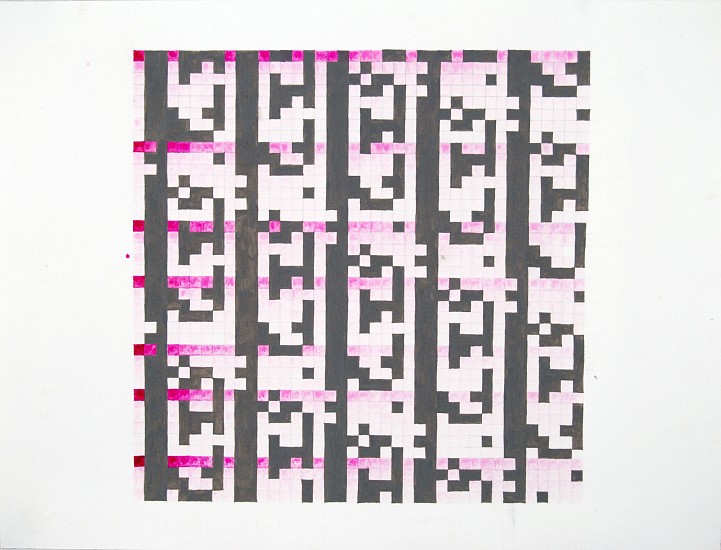 Kara Braciale, Mantram Drawing II
2013, gouache on arches