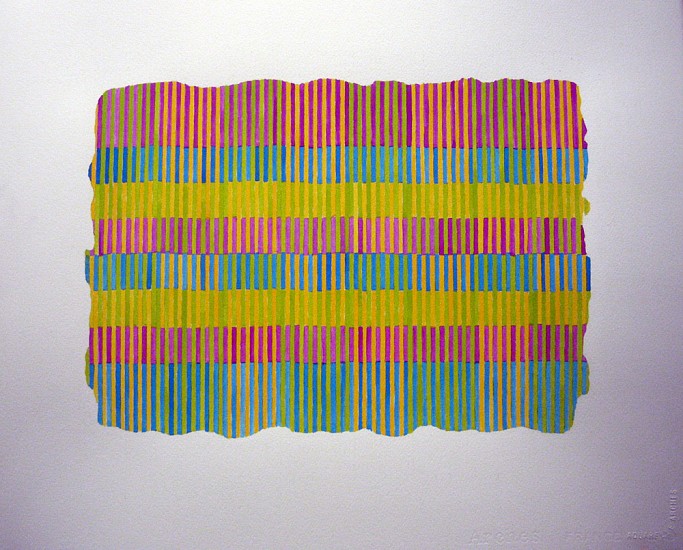 Kara Braciale, Scrap I
2008, gouache on arches