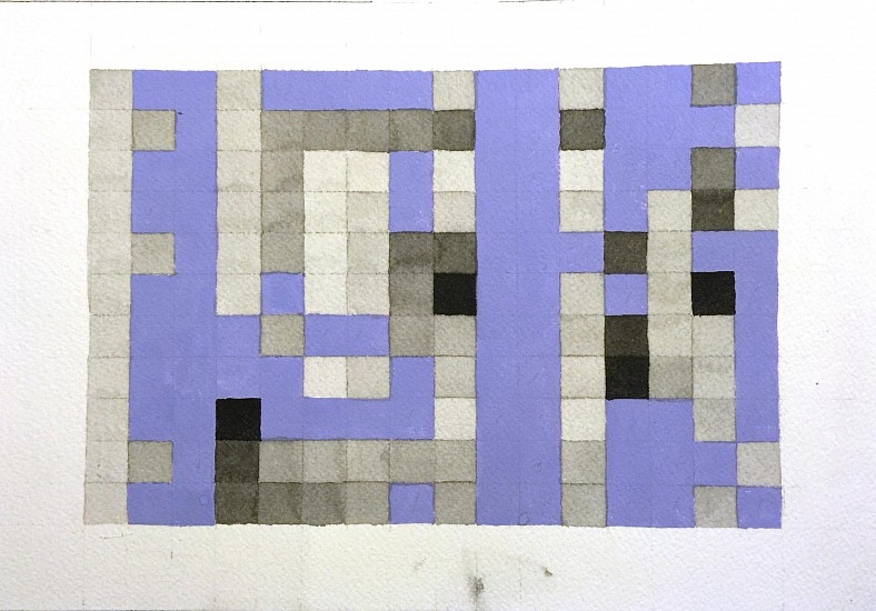 Kara Braciale, Mantram (Centered)
2016, gouache on arches